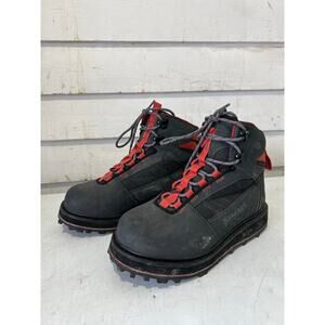 Simms Men's 5 women’s 6-6.5 Tributary Wading Boot Rubber Sole fly fishing river